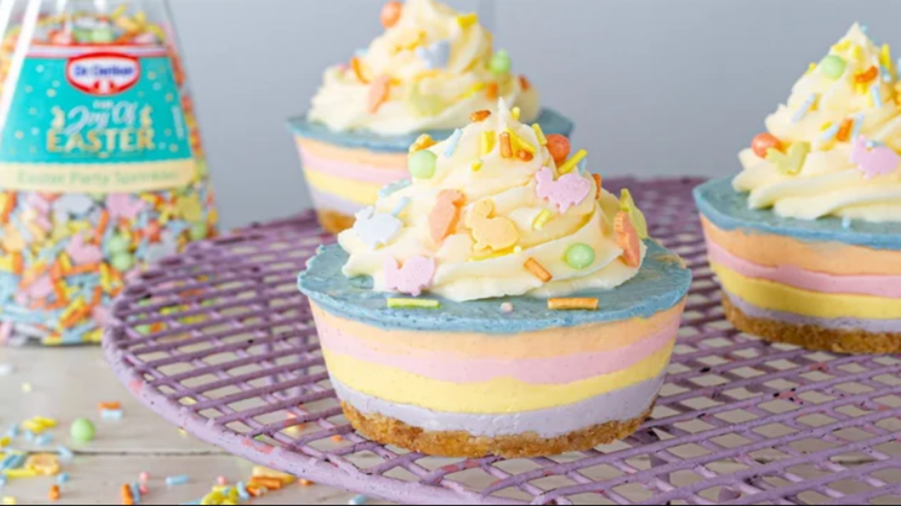 Dr. Oetker Mini Easter Cheesecakes