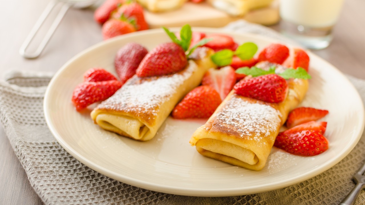 Strawberry Blintz