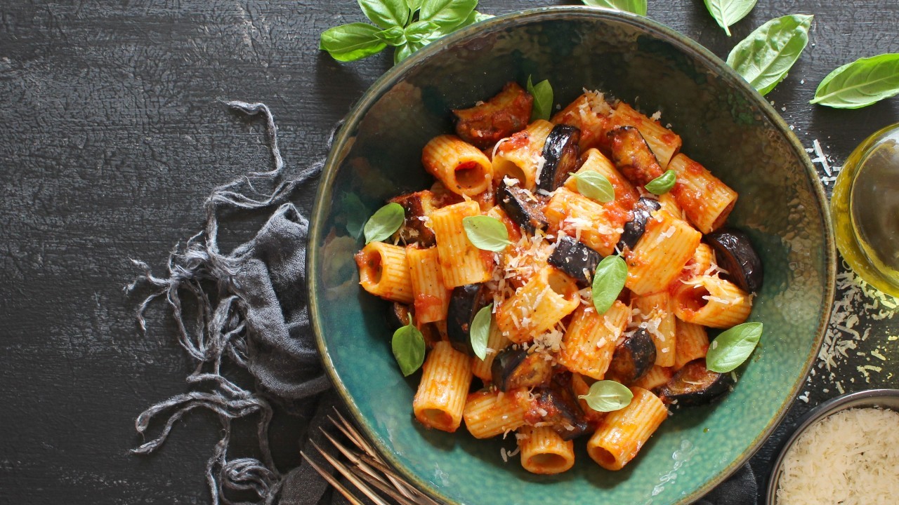 Rigatoni alla Norma