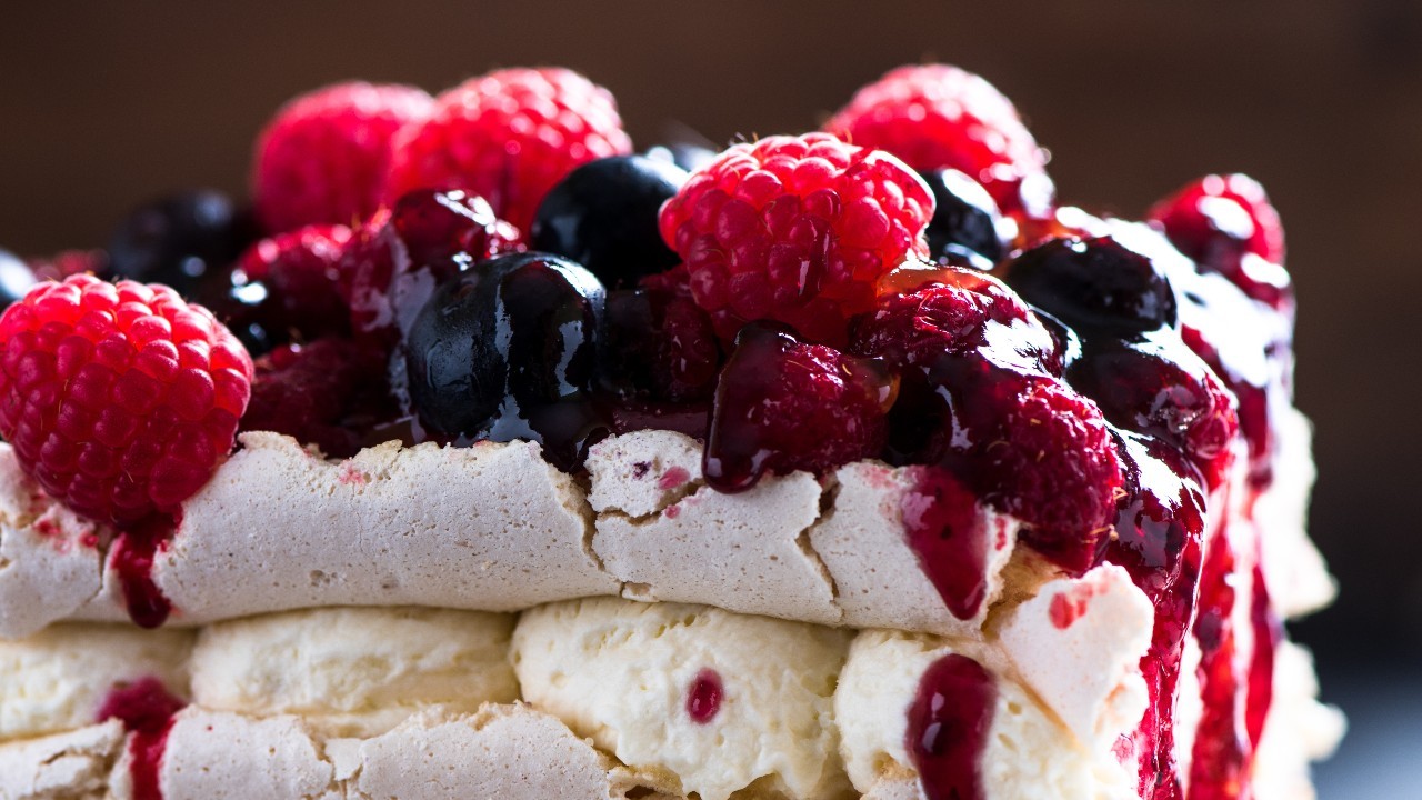 Fresh Fruit Pavlova