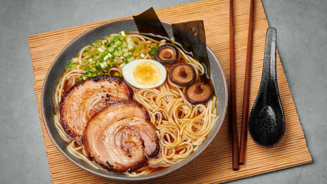 Leftover Crispy Pork Ramen 
