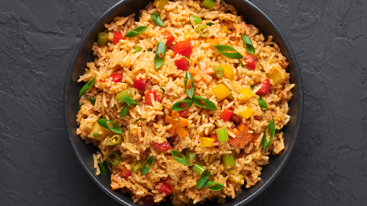 Crispy Baked Rice Bowl