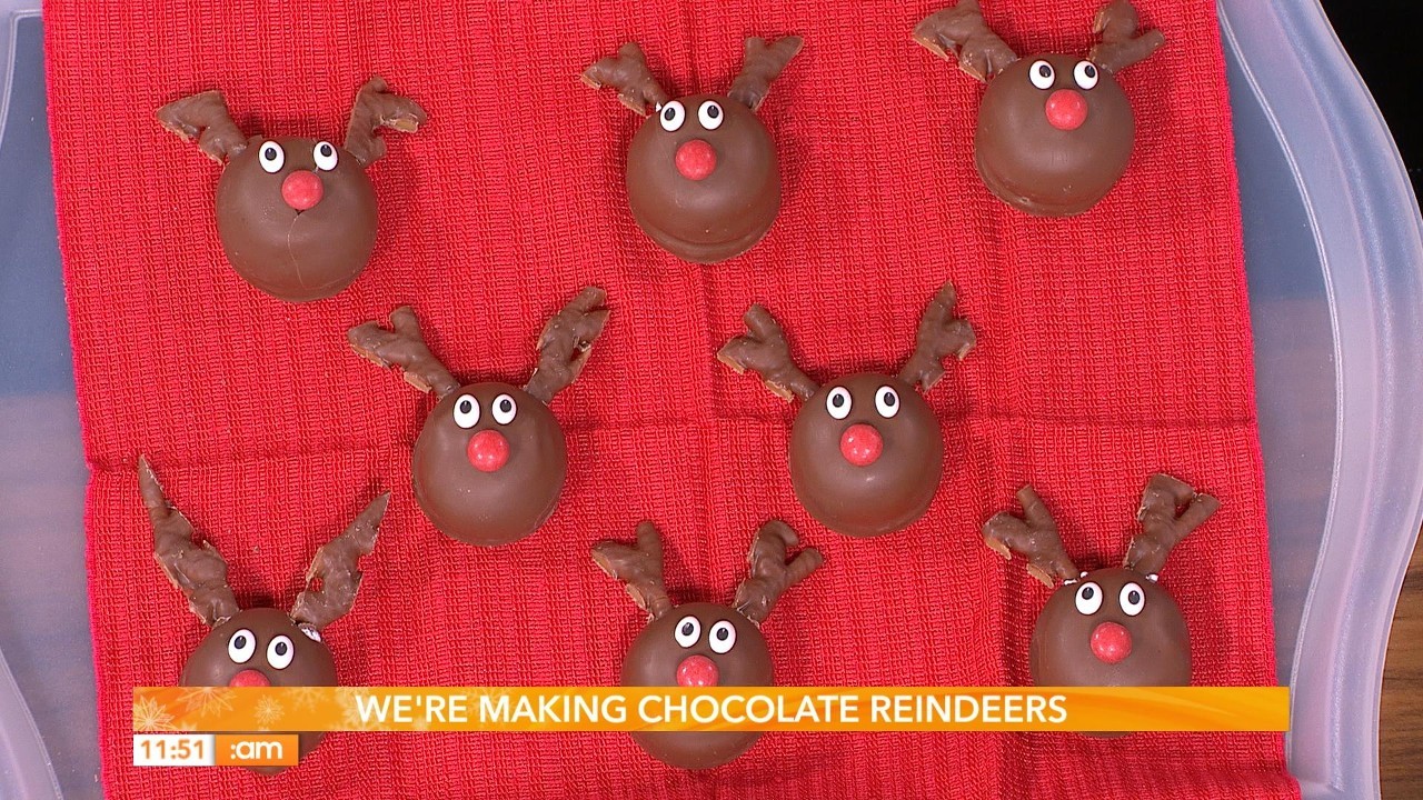 Christmas Teacup Reindeer