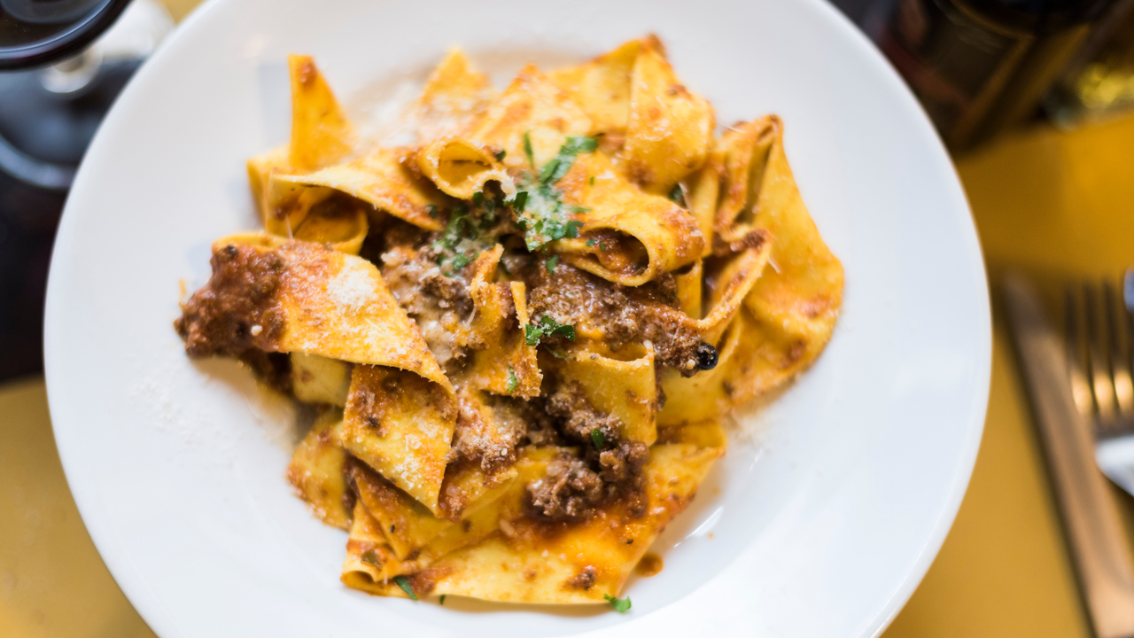 Tagliatelle with Venison Ragout