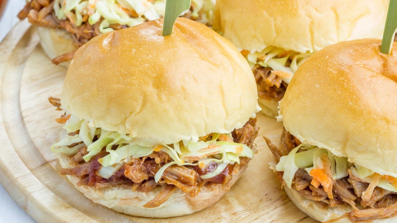 Slow Cooked Mexican Pulled Beef Sliders