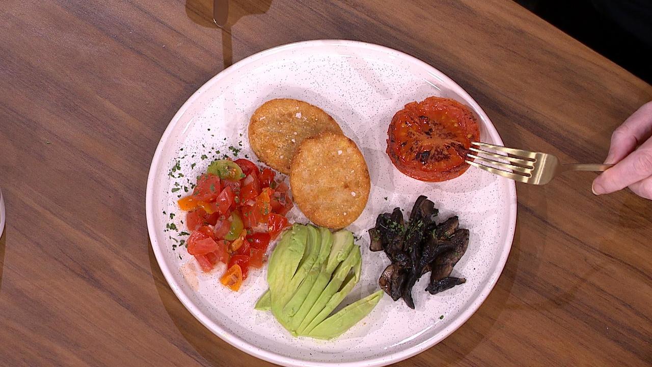 Gina Made a Plant Based Breakfast