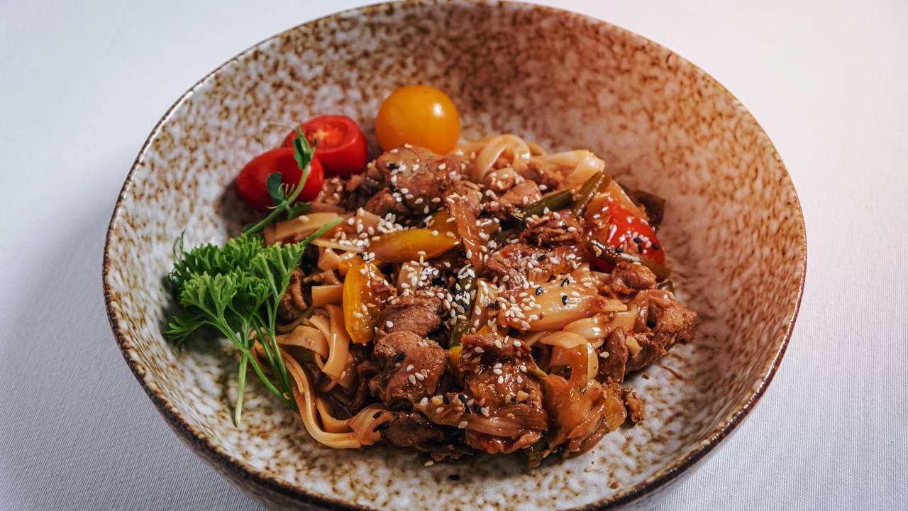 Duck Udon Noodles