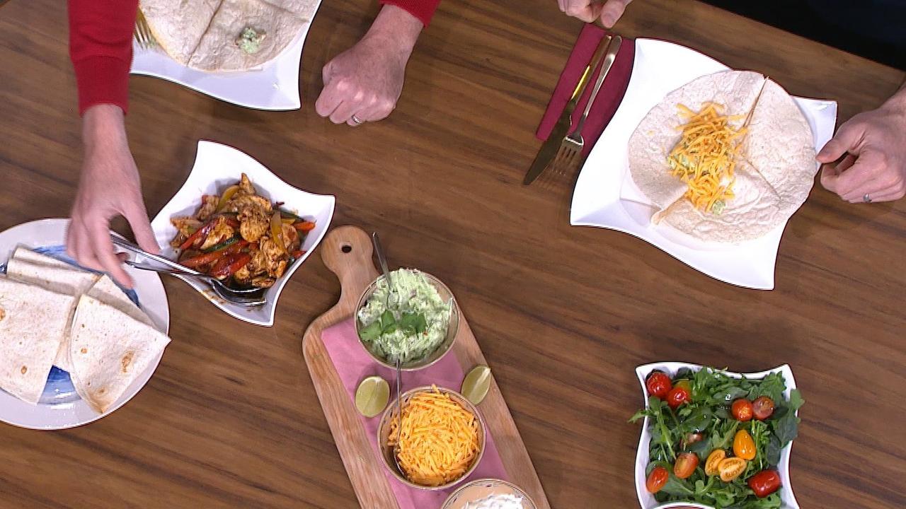 Spicy Chicken Fajitas