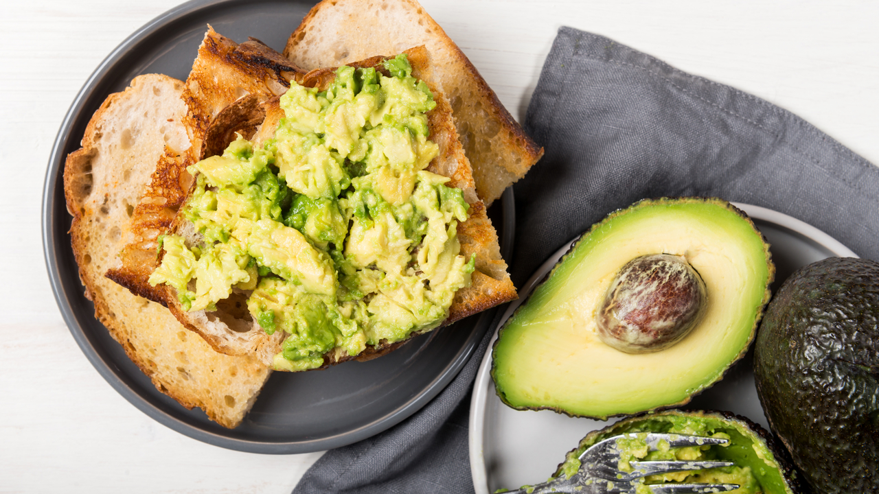 Smashed Avocado on Flatbread