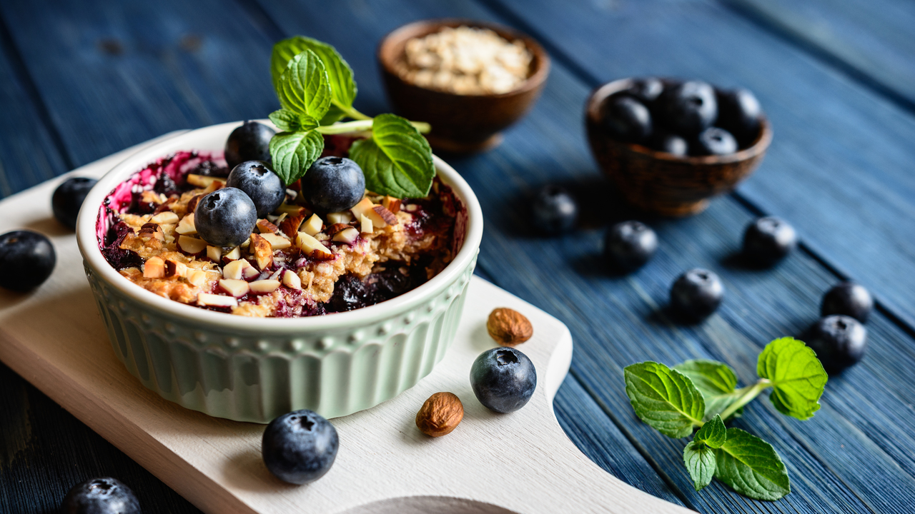 Blueberry Almond Tarts