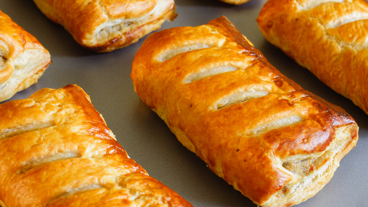 Sausage Rolls with Chilli Jam