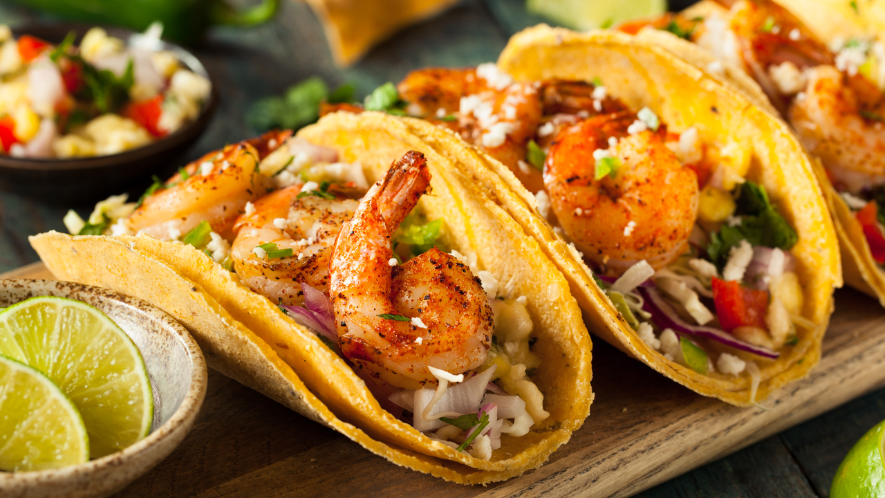 BBQ Prawn Tacos