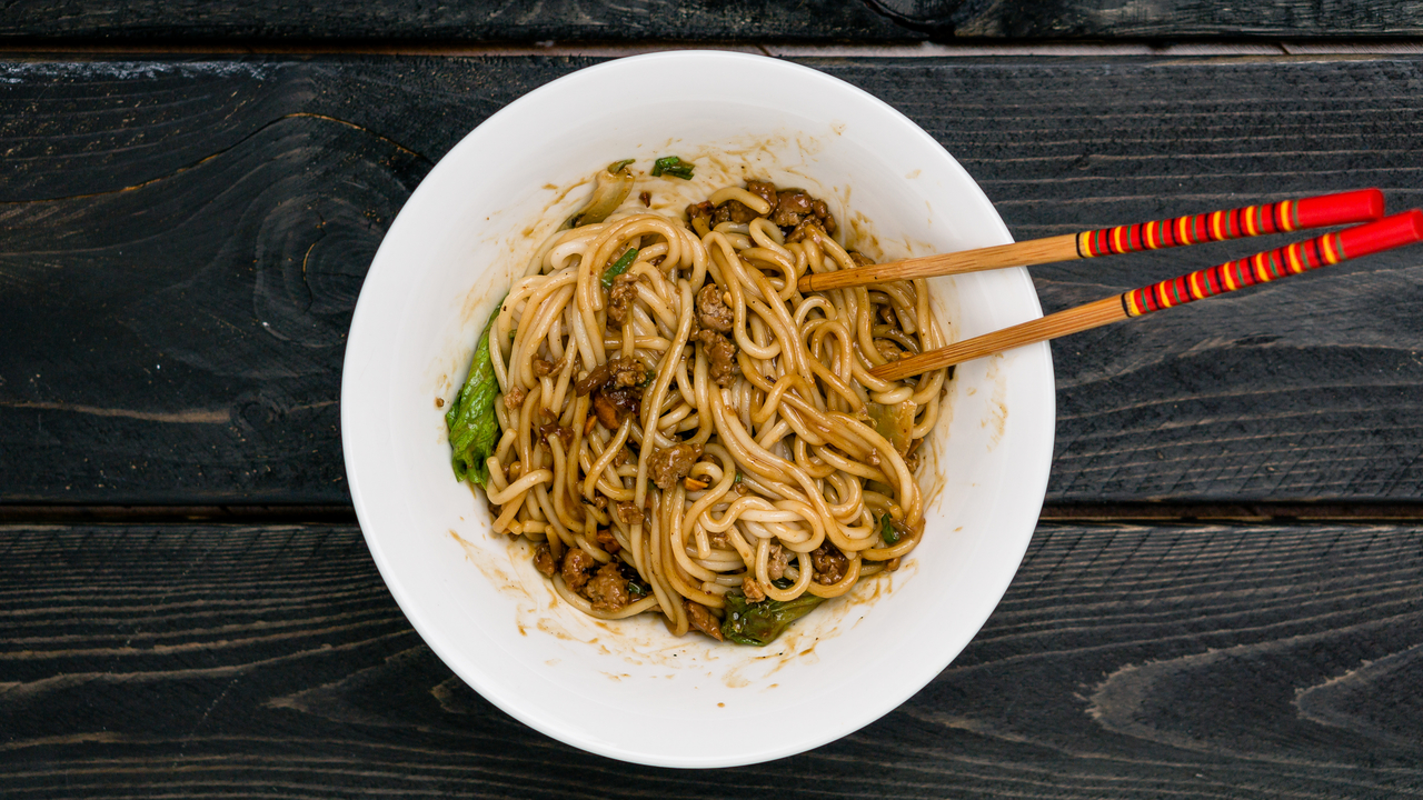 Easy Dan Dan Noodles 