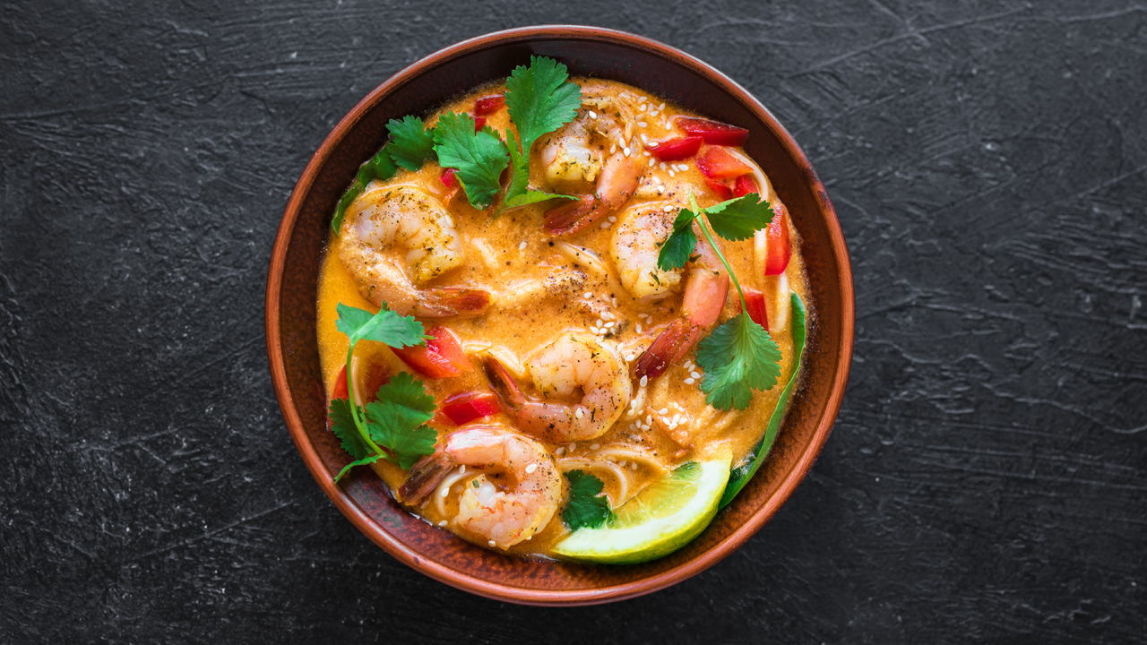 Curry Laksa Noodle Soup