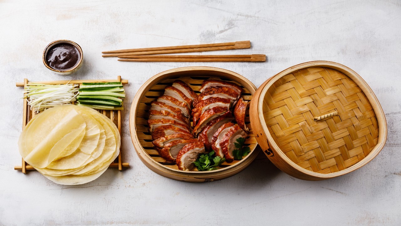 Peking Duck and Pancakes