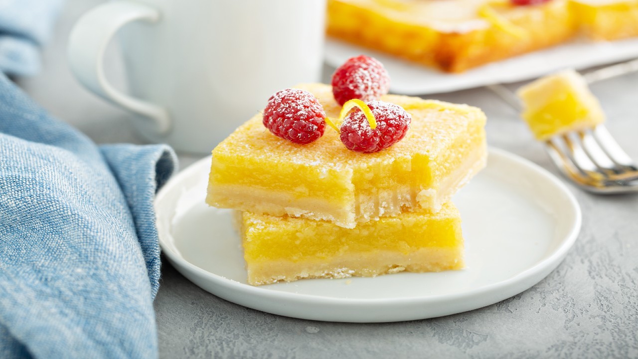 Lemon Dotie Bars