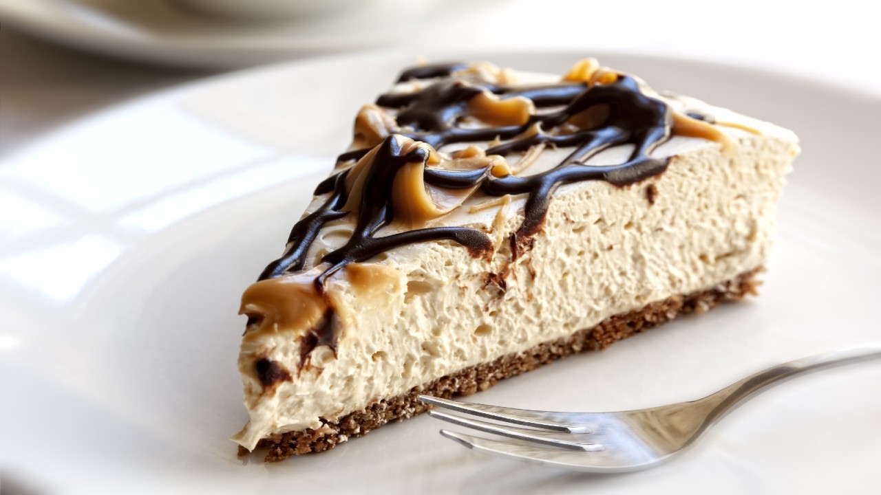 Vegan Mars Bar Cheesecake
