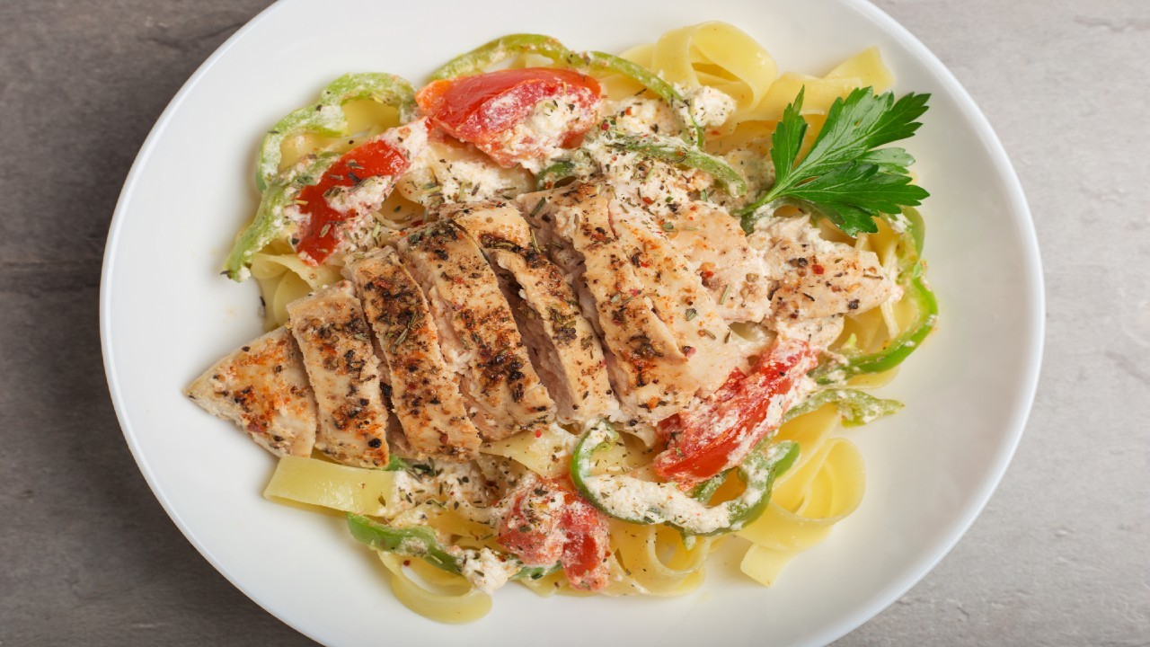 Cajun Chicken Linguine Pasta