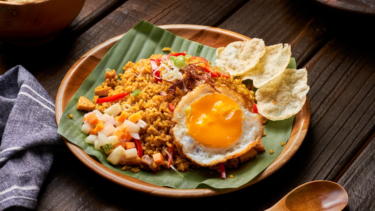 Nasi Goreng (Indonesian fried rice) 