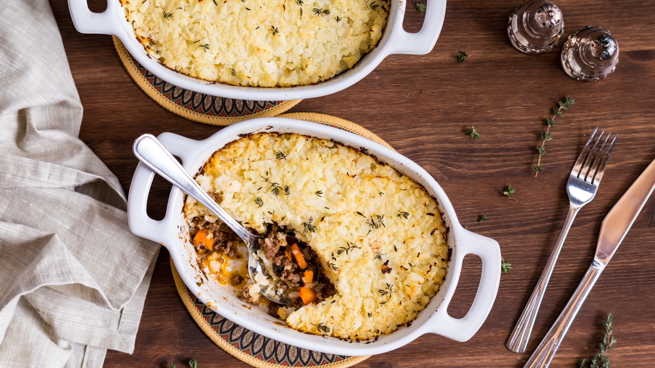 Cottage Pie Potato Boats 