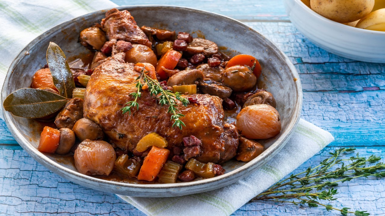 Coq au Vin de Bourgogne