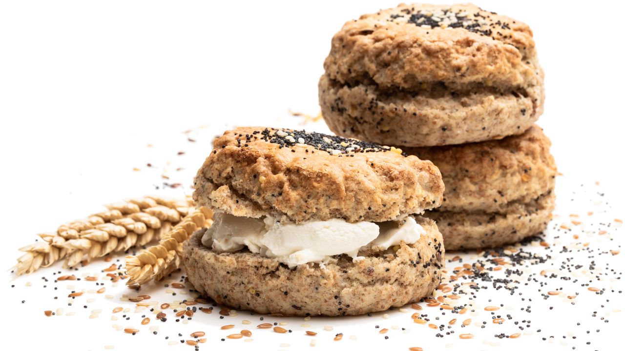 Wholemeal Scones with Mixed Seeds