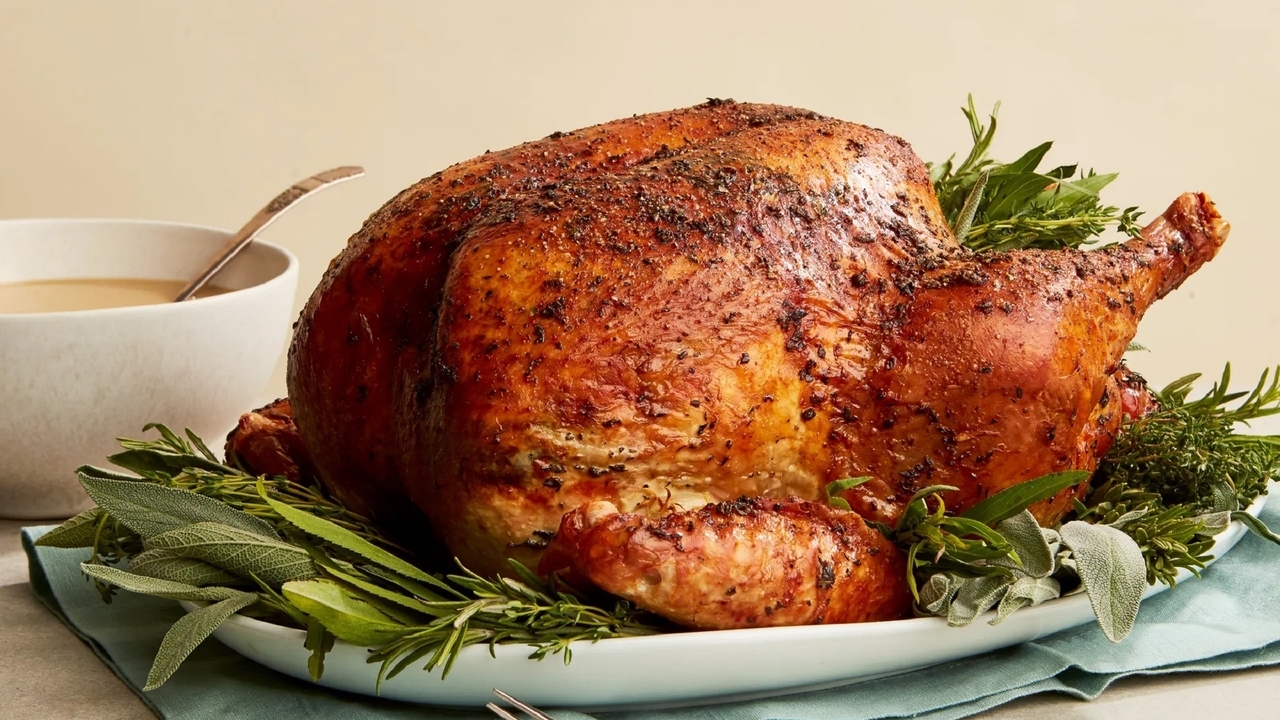 Herb Butter Roast Turkey