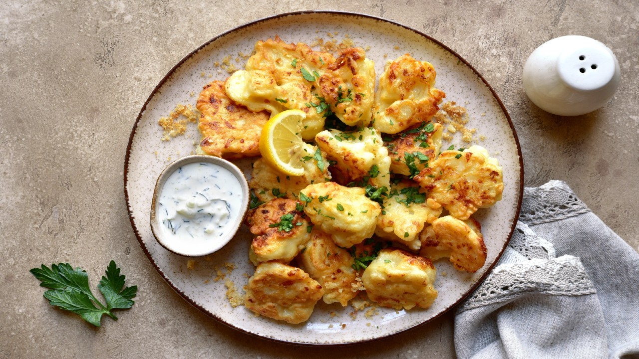 Cauliflower Pepper Fry