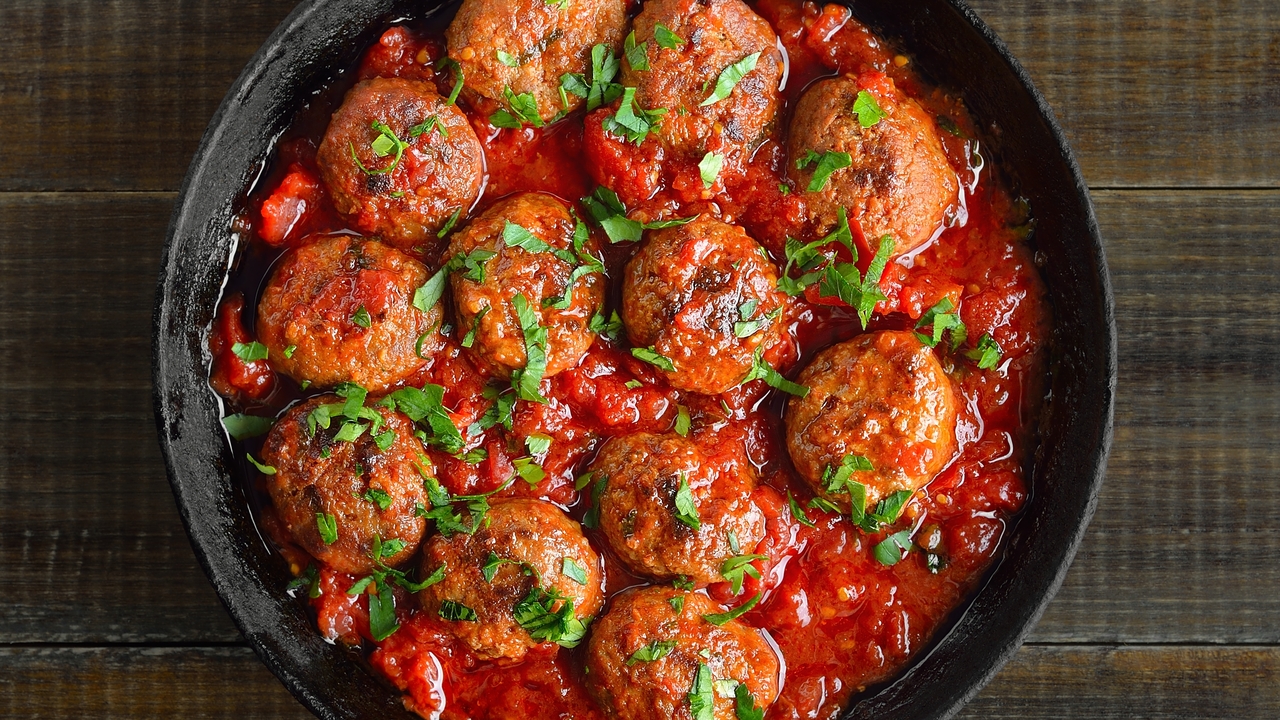 Jack’s Baked Jumbo Mozzarella Stuffed Meatballs
