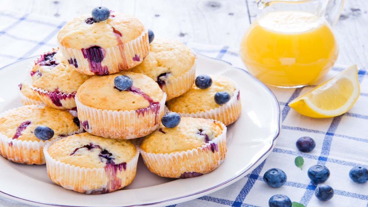Blueberry and Lemon Muffins