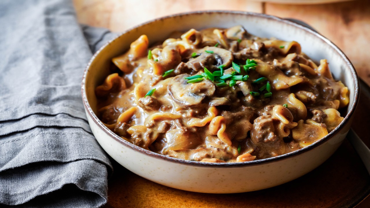 Beef Stroganoff