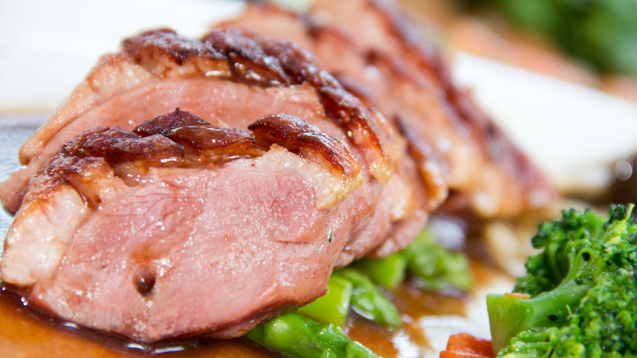 Smoked duck, Blood Orange Fennel and Beetroot Salad