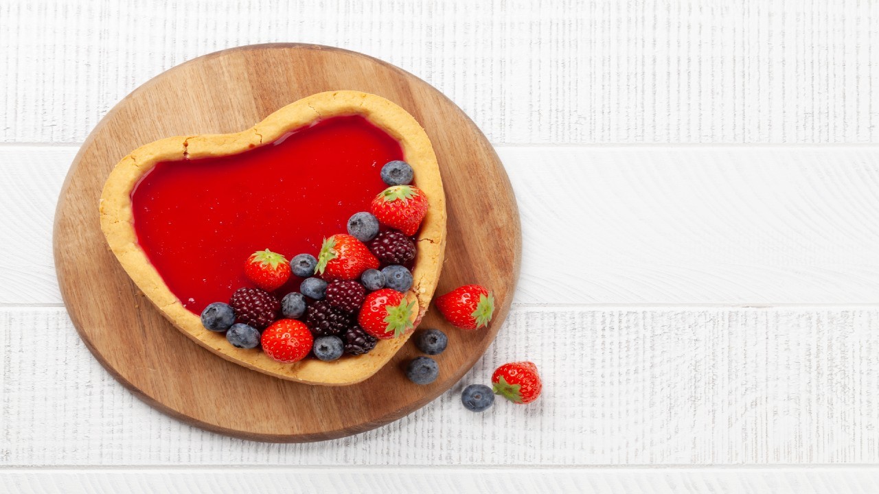 Raspberry Hearts