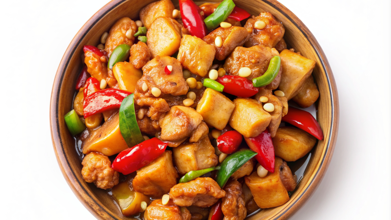 Soy Chicken with a Ginger Scallion Sauce