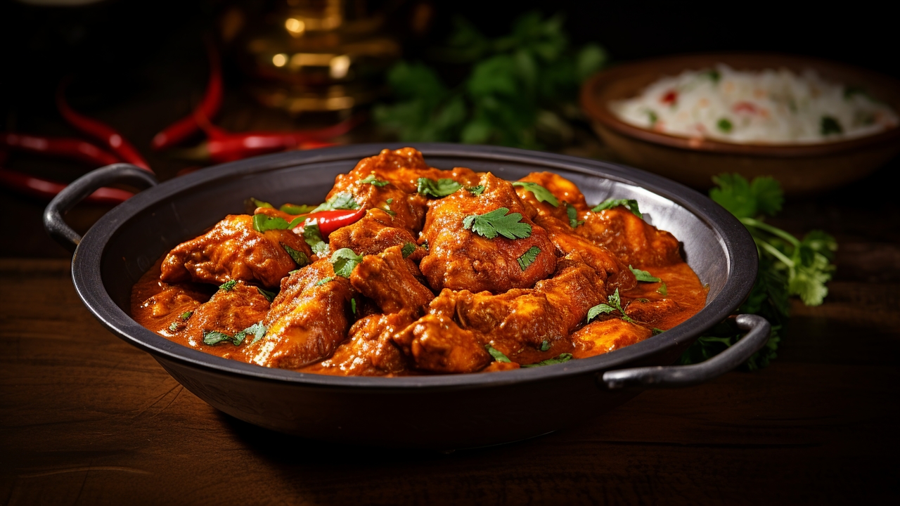 Butter Chicken Bunny Chow