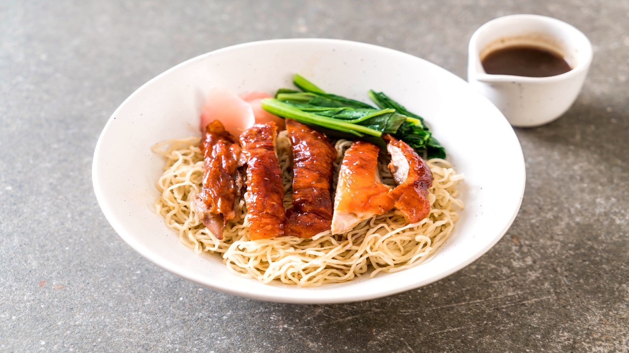 Duck and Orange Noodles