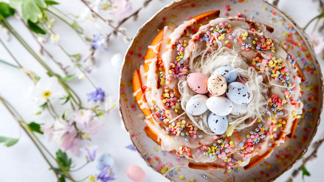 Easter Honey Lemon Bundt Cake
