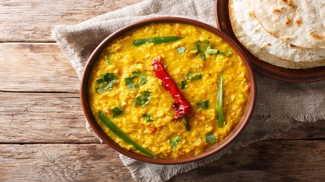 Dhal (Yellow Split Pea Lentil Curry)