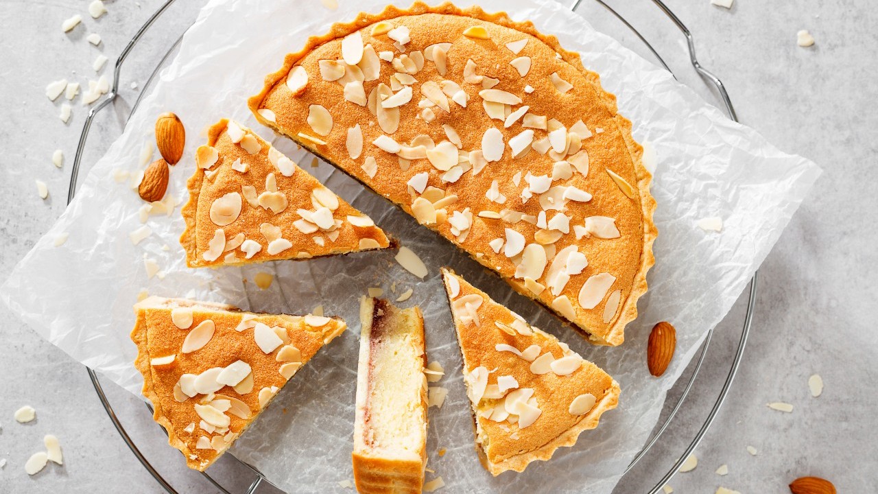 Almond Bakewell Slices