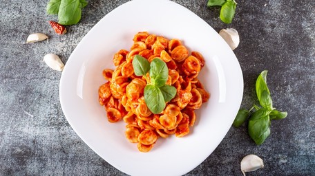 Orecchiette with ‘Nduja & Tomatoes