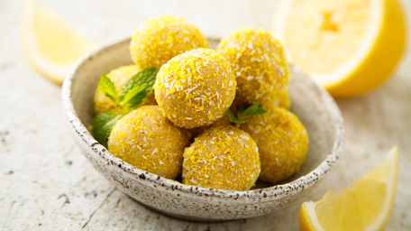 White Chocolate Lemon Truffles