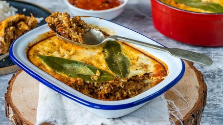 South African Bobotie with Sourdough Bread