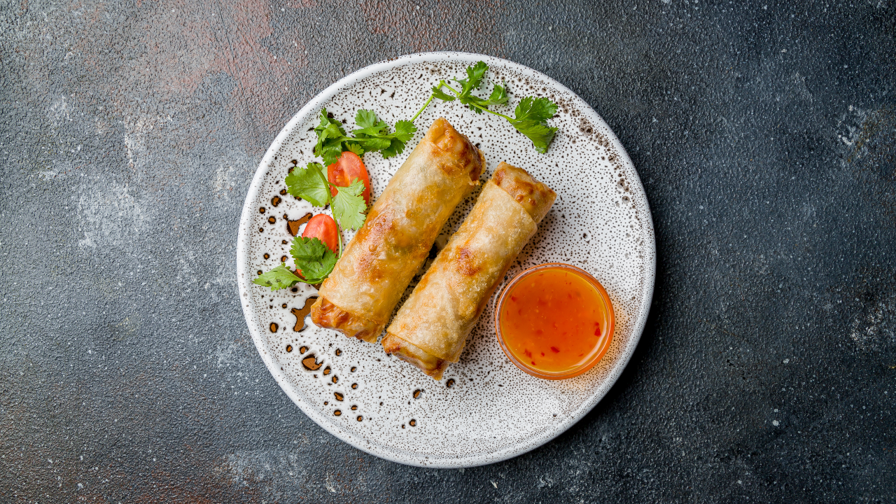 Spicy Summer Vegetable Rolls