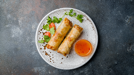 Spicy Summer Vegetable Rolls