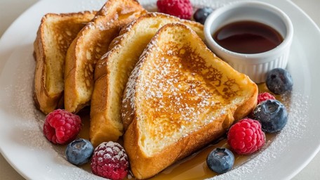 Baked Barry&#39;s Tea Infused French Toast