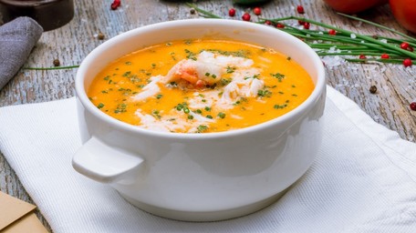 Fresh Howth Crabmeat & Sweetcorn Soup