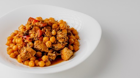 Chicken, Chickpea & Chorizo Casserole