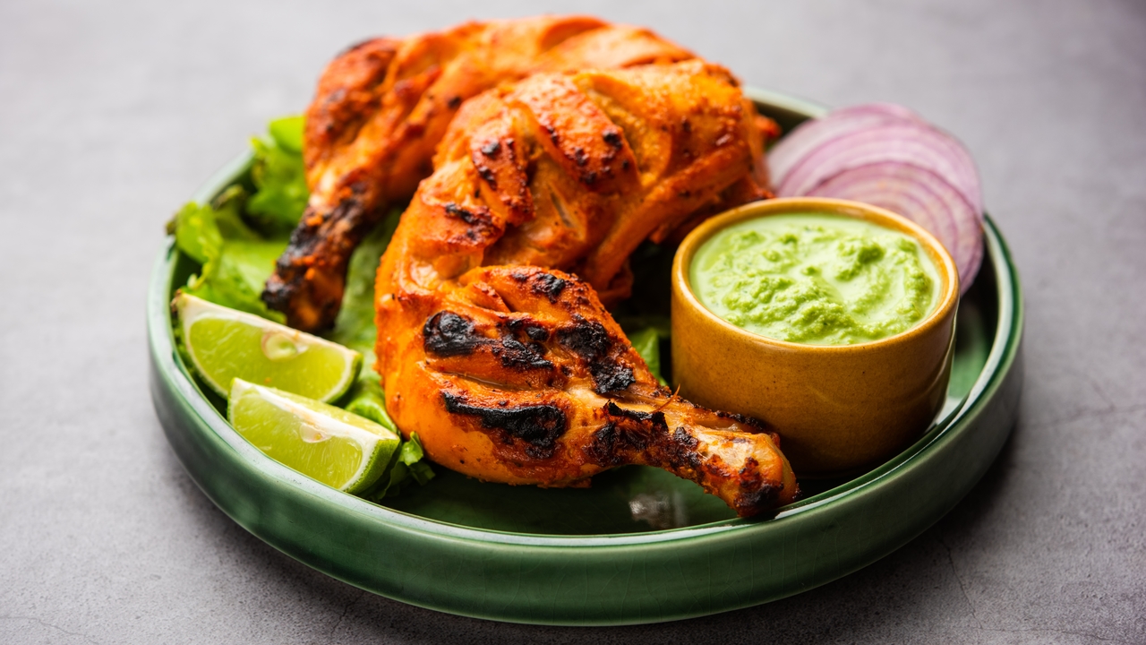 Lemongrass Hot Honey Yogurt BBQ Chicken