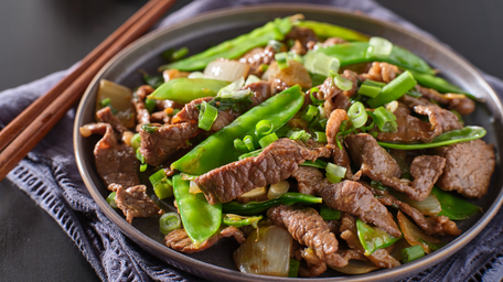 Venison & Edamame Stir-Fry