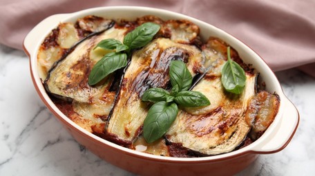Erica’s Aubergine Parmigiana Lasagna